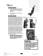 Preview for 8 page of Bissell Pet Hair Eraser 3920 Series User Manual