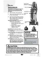 Preview for 9 page of Bissell Pet Hair Eraser 3920 Series User Manual