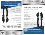 Предварительный просмотр 1 страницы Bissell PET HAIR ERASER PRO 2831 Series Quick Start Manual