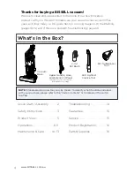 Preview for 4 page of Bissell PET HAIR ERASER TURBO 2454 Series Quick Start User Manual