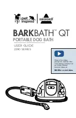 Preview for 1 page of Bissell Pet Inspired BarkBath QT 2290 Series User Manual