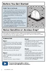 Preview for 4 page of Bissell Pet Inspired BarkBath QT 2290 Series User Manual