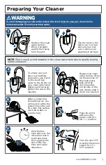 Preview for 7 page of Bissell Pet Inspired BarkBath QT 2290 Series User Manual