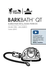 Preview for 17 page of Bissell Pet Inspired BarkBath QT 2290 Series User Manual