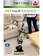 Предварительный просмотр 22 страницы Bissell PETHAIR ERASER 1650 Series Quick Start Manual