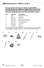 Preview for 18 page of Bissell POWER CLEAN 16N5 User Manual