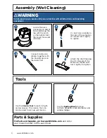 Предварительный просмотр 6 страницы Bissell Powerclean Drum Vacuum User Manual