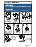 Предварительный просмотр 9 страницы Bissell Powerclean Drum Vacuum User Manual