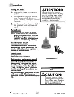 Preview for 8 page of Bissell PowerClean Multi Cyclonic 16N5 Series User Manual