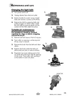 Preview for 15 page of Bissell PowerClean Multi Cyclonic 16N5 Series User Manual