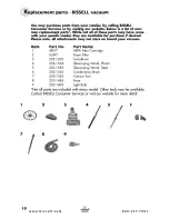 Preview for 18 page of Bissell PowerClean Multi Cyclonic 16N5 Series User Manual