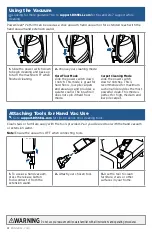 Предварительный просмотр 4 страницы Bissell POWERCLEAN PET SLIM 3339 Series Quick Start Manual