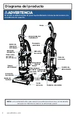 Предварительный просмотр 16 страницы Bissell POWEREASE 2253 Series User Manual