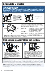 Предварительный просмотр 18 страницы Bissell POWEREASE 2253 Series User Manual