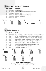 Предварительный просмотр 11 страницы Bissell POWEREASE 76R9 Series User Manual