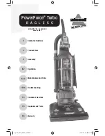 Предварительный просмотр 1 страницы Bissell Powerforce Bagless Turbo 6585 Series User Manual