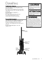 Предварительный просмотр 7 страницы Bissell POWERFORCE COMPACT 1520 SERIES User Manual