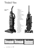 Предварительный просмотр 4 страницы Bissell powerforce helix 1240 User Manual