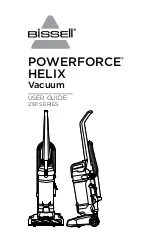 Предварительный просмотр 1 страницы Bissell POWERFORCE HELIX 2191 Series User Manual