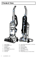 Предварительный просмотр 4 страницы Bissell POWERFORCE HELIX 2191 Series User Manual