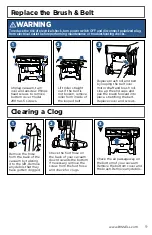 Предварительный просмотр 9 страницы Bissell POWERFORCE HELIX 2191 Series User Manual