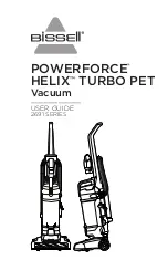 Bissell POWERFORCE HELIX TURBO PET 2691 Series User Manual предпросмотр