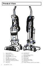 Предварительный просмотр 4 страницы Bissell POWERFORCE HELIX TURBO REWIND 1797 Series User Manual