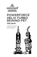 Предварительный просмотр 1 страницы Bissell POWERFORCE HELIX TURBO REWIND PET 2692 Series User Manual