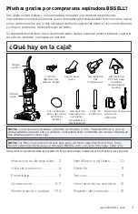 Предварительный просмотр 15 страницы Bissell POWERFORCE HELIX TURBO REWIND PET 2692 Series User Manual