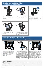 Предварительный просмотр 6 страницы Bissell POWERFORCE PET DELUXE 3334 Series Manual