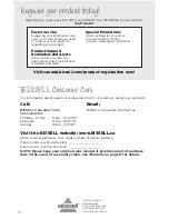 Preview for 12 page of Bissell POWERGLIDE 1534 SERIES User Manual