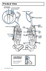 Предварительный просмотр 4 страницы Bissell POWERGLIDE 1642 Series User Manual