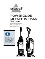 Предварительный просмотр 1 страницы Bissell POWERGLIDE LIFT-OFF PET PLUS 2043 SERIES User Manual