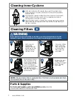 Предварительный просмотр 8 страницы Bissell POWERGLIDE LIFT-OFF PET PLUS 2043 SERIES User Manual