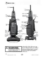 Preview for 4 page of Bissell PowerGlide Pet 1044 Series User Manual