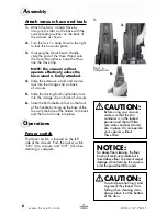 Preview for 6 page of Bissell PowerGlide Pet 1044 Series User Manual