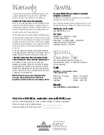 Preview for 5 page of Bissell POWERGROOM MultiCyclonic 1654 Series Instructions