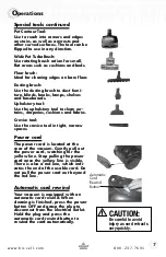 Preview for 7 page of Bissell Powergroom Pet Canister Vacuum User Manual