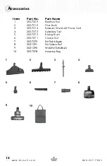 Preview for 18 page of Bissell Powergroom Pet Canister Vacuum User Manual