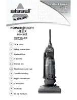 Предварительный просмотр 1 страницы Bissell PowerGroom® Helix Rewind Vacuum 98N4 User Manual