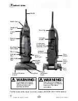 Предварительный просмотр 4 страницы Bissell PowerGroom® Helix Rewind Vacuum 98N4 User Manual