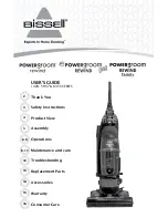 Bissell powergroom rewind User Manual предпросмотр