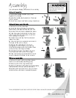 Предварительный просмотр 5 страницы Bissell POWERLIFTER 1309 SERIES User Manual