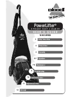 Bissell PowerLifter 1694 SERIES User Manual предпросмотр