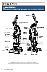 Предварительный просмотр 4 страницы Bissell Powerlifter 2259 Series User Manual