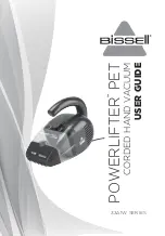 Bissell POWERLIFTER PET 33A1W Series User Manual предпросмотр