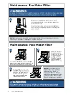 Предварительный просмотр 8 страницы Bissell PowerLifter Rewind 1792 Series User Manual