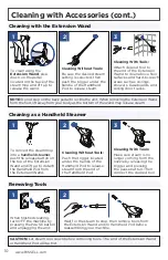 Предварительный просмотр 10 страницы Bissell POWERSTEAMER 2685 Series User Manual