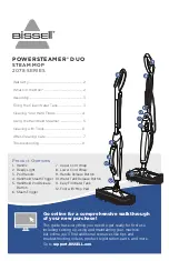 Bissell POWERSTEAMER DUO 2078 Series Manual preview