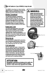 Preview for 6 page of Bissell PowerSteamer Powerbrush Select 1623 SERIES User Manual